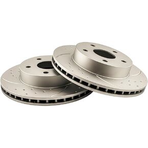 KAC - دوارات فرامل القرص | مجموعة الفرامل لجيب 1999-2004 Grand Cherokee Automotive Brake Brake Rotors ، 5118
