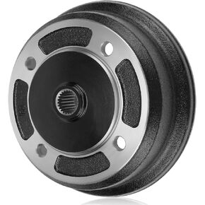 JAVIK Rear Wheel Brake Drum Hub Left/Right for Kawasaki Mule 4010 4000 3020 3010 3000 2510 KAF620 KAF950 2001-Up 41038-0035 41039-1336 41038-7502