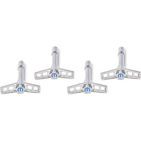 مثبتة غطاء صمام Proform ، مسمار ، 1/4-20 في الخيط ، جوز الأجنحة الطويلة T-Bar ، شعار Mopar Omega ، الصلب ، Chrome ، مجموعة من 4