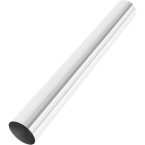 5 Inch Straight DIY Custom Mandrel Exhaust Pipe Tube Pipe, 39.3 Inch Length, 5'' OD Mandrel Straight Pipe, T304 Stainless Steel, Universal Fitment