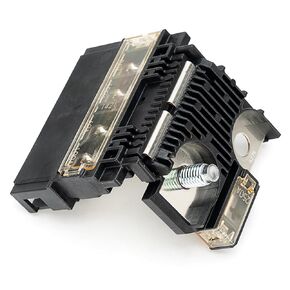 924-079 FUSELINK FUSE FUSE FITE 2007-2013 NISSAN Altima | لعام 2009-2014 نيسان ماكسيما ، مورانو | 250 أمبير فتيل دائرة البطارية مع 5 دائرة مع طرف بطارية إيجابية ومكسرات ، استبدل 924079