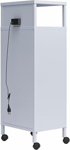 عربة تخزين متنقلة من طراز Novogratz Cache Metal Locker، باللون الأخضر in Saudi Arabia