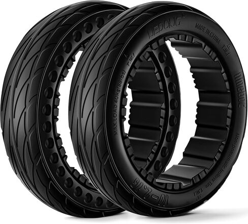 2PCS 10-2.75 Quick Release Drift Tires for Ninebot Gokart Pro/Pro 2, Original Solid Tires for Segway Ninebot S Max, Rear Tire for Ninebot Gokart (with Ninebot S Max) and Ninebot Gokart Lamborghini in Kuwait