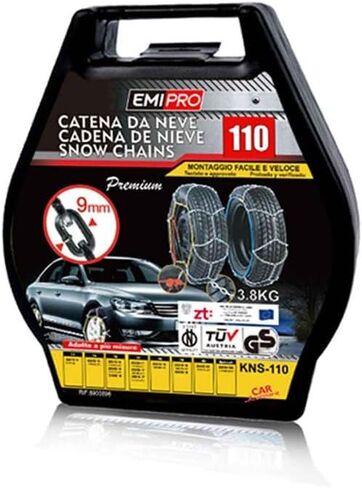 Snow Chains 215/65R16, 235/55R16,215/60R17,245/45R17,235/60R15,225/60R16,245/50R16,235/50R17,255/40R17,235/45R18,235/40R19,245/40R18,245/35R19,255/30R19 in Saudi Arabia