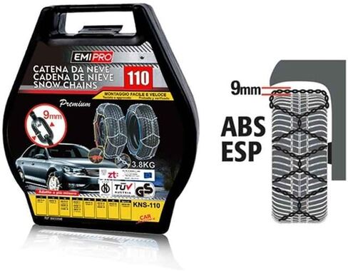Snow Chains 215/65R16, 235/55R16,215/60R17,245/45R17,235/60R15,225/60R16,245/50R16,235/50R17,255/40R17,235/45R18,235/40R19,245/40R18,245/35R19,255/30R19 in Saudi Arabia