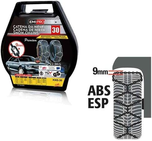 Snow Chains 215/65R16, 235/55R16,215/60R17,245/45R17,235/60R15,225/60R16,245/50R16,235/50R17,255/40R17,235/45R18,235/40R19,245/40R18,245/35R19,255/30R19 in Saudi Arabia