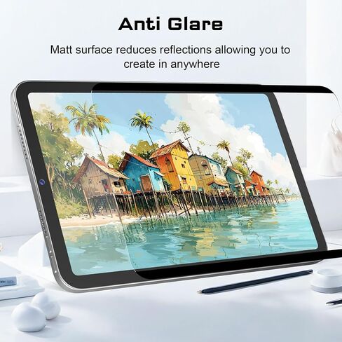 FOJOJO 2 Pack Paper Screen Protector for Apple iPad Pro 13 بوصة (M4) 2024، طبقة PET عالية الحساسية غير لامعة مضادة للوهج لتدوين الملاحظات والرسم والفن in Kuwait