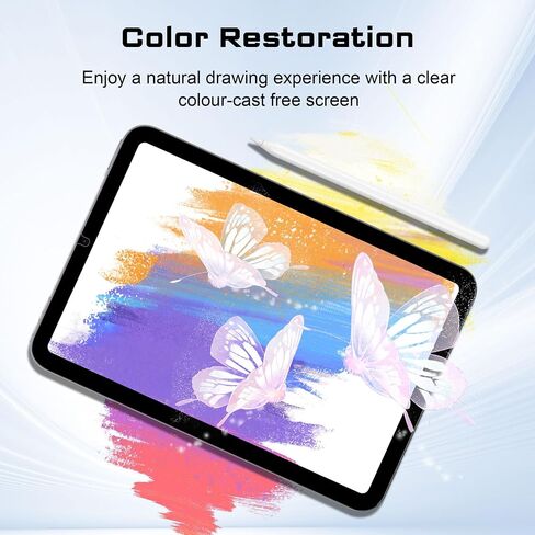 FOJOJO 2 Pack Paper Screen Protector for Apple iPad Pro 13 بوصة (M4) 2024، طبقة PET عالية الحساسية غير لامعة مضادة للوهج لتدوين الملاحظات والرسم والفن in Kuwait