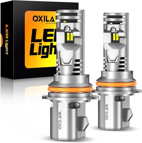 لمبة إضاءة LED OXILAM H11، 1500% أكثر سطوعًا 6500K أبيض نقي، بدون وميض، عمر 60,000 ساعة، تركيب Plug-N-Play، IP68، H9/H8 مصباح ضباب متوافق مع شاحنات السيارات وسيارات الدفع الرباعي، حزمة من 2 in Kuwait