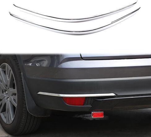 Rear Fog Lights Lamp Cover Trim Compatible with Honda Pilot 2019-2022,Automotive Tail Fog Lights Lamp Cover Protector Decor Exterior Accessories (Bright) in Saudi Arabia