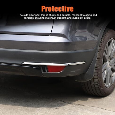 Rear Fog Lights Lamp Cover Trim Compatible with Honda Pilot 2019-2022,Automotive Tail Fog Lights Lamp Cover Protector Decor Exterior Accessories (Bright) in Saudi Arabia