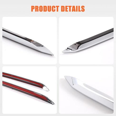 Rear Fog Lights Lamp Cover Trim Compatible with Honda Pilot 2019-2022,Automotive Tail Fog Lights Lamp Cover Protector Decor Exterior Accessories (Bright) in Saudi Arabia