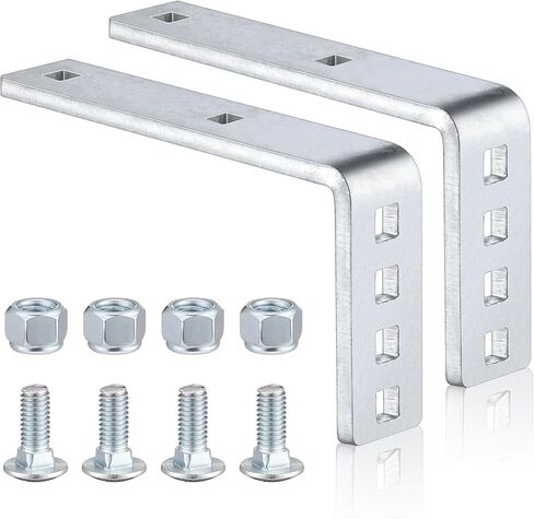 Zonon 2 Pack Flush Fender Bracket أو Flush Trailer أو Boat Trailers Brackets المجلفن بمصدات 8 "و 12" in Kuwait