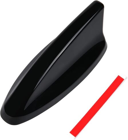 CKE for 11th Gen Civic Compatible with Honda Civic 2025 2024 2023 2022 Accessories Car Shark Fin Antenna Topper Roof Aerial Cover Trim -Glossy Black in Saudi Arabia
