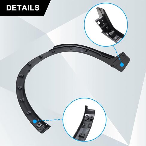 Rear Right Side Fender Trim Moldiong Compatible with Mazda CX-5 2017-2021 2.5L l4 Replace# MA1791101 KB7W51W50F8N KB7W-51-W50F-8N Rear Passenger Wheel Fender Opening Arch Trim in Saudi Arabia