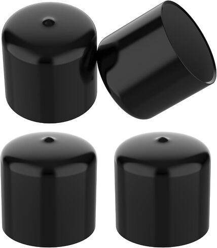1.98-Inch Bearing Bars Cover, 4 Pcs Rubber Bearing Protector, Trailer Bearing Dust Cover for Bearing Dust Protector Replacement in Saudi Arabia