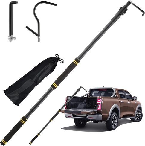 أداة Bed Buddy Truck Truck ، Truck Cargo Grabber Telescoping 34-74 "Truck Truck Bed Retriever Tool Mood بشكل مريح أدوات RV للسيارة تجنب تسلق السرير المتوفرة للشحن كفاءة البضائع in Kuwait