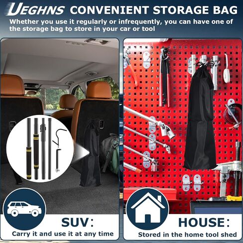 أداة Bed Buddy Truck Truck ، Truck Cargo Grabber Telescoping 34-74 "Truck Truck Bed Retriever Tool Mood بشكل مريح أدوات RV للسيارة تجنب تسلق السرير المتوفرة للشحن كفاءة البضائع in Kuwait