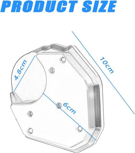 2021 KLR650 Kickstand Extension Pad Compatible with KLR650 2008-2023 Motorcycle Side Stand Enlarger Sled Sidestand Kickstand Foot Pads Support（Black） in Saudi Arabia