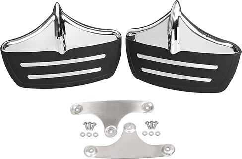Rear Fender Mud Flap Accent Guard Fit for Harley Tri Glide Ultra FLHTCUTG 2011-2023 FLHXXX Street Glide Trikes 2011, Chrome in Kuwait