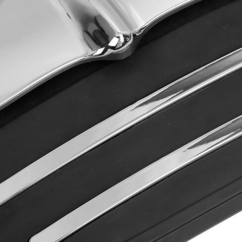 Rear Fender Mud Flap Accent Guard Fit for Harley Tri Glide Ultra FLHTCUTG 2011-2023 FLHXXX Street Glide Trikes 2011, Chrome in Kuwait