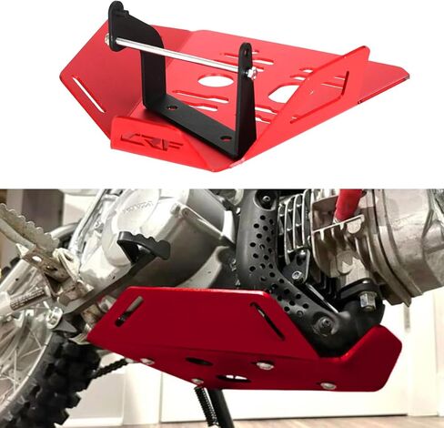 Front Skid Plate Lower Engine Bash Cover Guard For CRF110F 2013-2024 (RED) in Kuwait