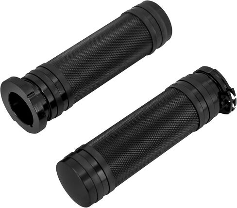 Motorcycle Handlebar Grips for 1" 25mm Hand Grips CNC Fit for Harley Dyna Softail Sportster XL XR Touring Road Electra Glide in Kuwait