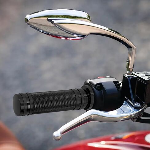 Motorcycle Handlebar Grips for 1" 25mm Hand Grips CNC Fit for Harley Dyna Softail Sportster XL XR Touring Road Electra Glide in Kuwait