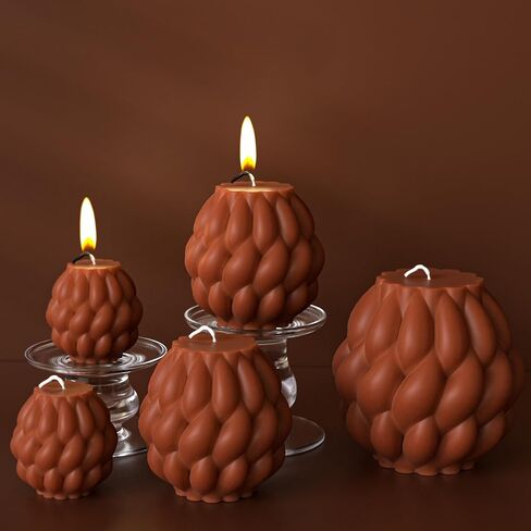 Rose Mold Peony Mold Rose Candle Mold Flower Peony Resin Casting Mold Resin Making Molds Silicone Mold for Candle Home Decorate Mold Candle Making Mold 3D Animal Mold in Kuwait