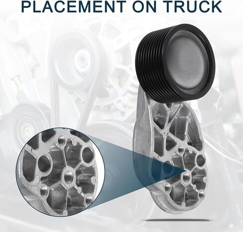 مجموعة الموتر الحزام لشاحنة فولفو دائمة رقم 20521447 | Inner Truck Accessory Drive Belt Telection Silver 1 PCS for Volvo Excavator EC480 in Saudi Arabia