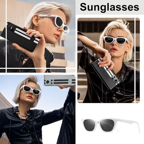 نظارات شمسية مربعة من AkoaDa للنساء والرجال نظارات شمسية عصرية كلاسيكية للنساء in Kuwait