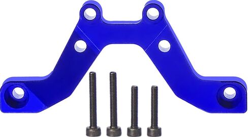 Aluminum Shock Tower Brace for GROM 4X4, 6061-T6 Front/Rear Stabilizer – Compatible with ARRMA 1/14 Typhon, 1/16 Mojave, 1/18 Granite GROM (Anodized Black/Red/Blue) in Saudi Arabia