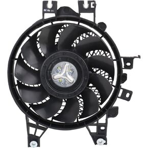 مجموعة مروحة تبريد TRQ A/C Contenser متوافقة مع 2001-2007 Toyota Sequoia to3113114