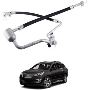 A/C Refrigerant Discharge and Suction Hose Assembly, Compatible with Buick Enclave 2013-2017, Chevy Traverse 2013-2017, GMC Acadia 2013-2017 V6 3.6L, A/C Manifold Hose Assembly