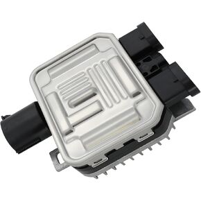 Engine Cooling Fan Relay Radiator Control Module Replacement for Ford Galaxy Edge S-MAX Land Rover LR2 Lincoln Volvo XC70 S80 S60 V60 XC60 Replaces# 7T43-8C609-BA LR011907 940009402 940004204
