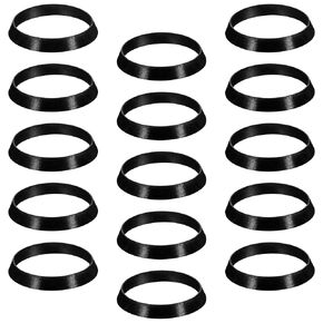 cobee 15 Pcs Rubber Gasket, Silicone Pipe Rainbow Vacuum Replacement Parts, Sink Drain Gasket Kitchen Sink Gasket Slip Ring Rubber Washers Plumbing