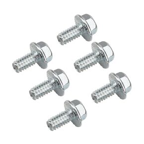 (6-Pack) 710-0599 Hex Head Wash Self Tapping Screw for MTD Troy-Bilt Craftsman Arnold Lawn Mowers, Fits Models 1027 RZT42 LT 1046 2042 M60 M72 GT 2148 2542