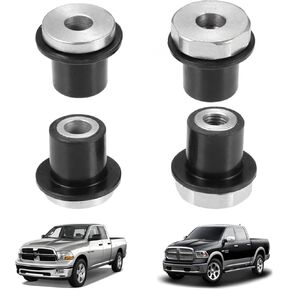 4PCS Steering Rack and Pinion Mount Bushing Kit for 2000-2012 Dodge Ram 1500 Replaces 52106728AC 52113031AD