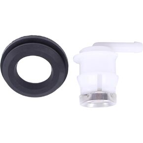 APPERIANPAR FUEL TAND VAPOR VAPOR VAPOR VALVE و GROMMET لـ FORD F-150/F-250 1980-96 ، E-150/E-250/E-350 1980-89 ، لـ JEEP Cherokee 1984-96 ، لدودج رام 1500 2500 3500 1990-97 ، لسيارة لينكولن 1983-94