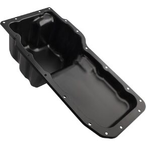 264-243 Engine Oil Pan with Drain Plug for Dodge Ram 1500 2002 2003 2004 Jeep Grand Cherokee 1999 2000 2001 2002 2003 2004, 53020678AB 53020678AC 53020678AD