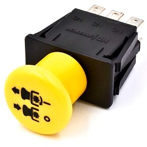 HD Switch 20 AMP OEM Upgrade Clutch PTO Switch fits John Deere Z710 Z710A Z720 Z720A Z910 Z910A Z915 Z915B Z920 Z920A Z920M Z920R Z925 Z925A Z925M Z930 Z930A Z950 Z950R Z960 Z970 Z970A Z970R Z997R