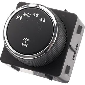 4x4 Switch 4WD Four Wheel Drive Selector Switch Compatible with Chevy 2008-2013 Avalanche, Silverado 1500, Suburban, Tahoe, GMC 2008-2013 Sierra 1500, Yukon Replaces 25878425,1S12197,TCA76