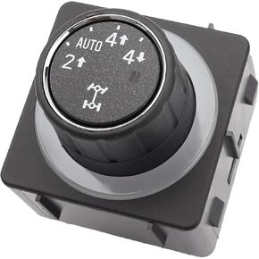 4x4 Switch 4WD Four Wheel Drive Selector Switch Compatible with Chevy & GMC Vehicles - 2014-2019 Silverado 1500, Suburban, Tahoe, GMC 2017-2018 Sierra 1500, Yukon- Replaces 84254255,1S15373