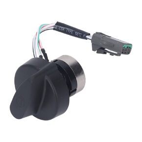 Excavator Throttle Motor Knob Switch, Throttle Motor Knob Switch Replacement Good No False Marking Control Instantly ABS Alloy Steel for HD512 3