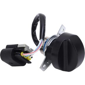Eujgoov Excavator Throttle Motor Knob Switch, 15 Gear, Black, Manual, Touch Control
