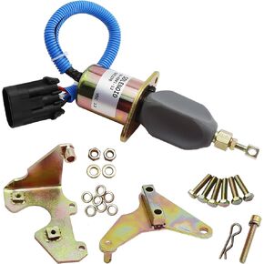 Solenoid Fuel Shut Off 12v Replacement for Cummis 5.9L 3931570, Diesel Engine 1994-1998 Replaces 5016244AA