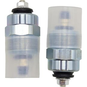 2Pcs 24VDC Diesel Fuel Shut Off Solenoid Valve 146650-0820 146650-1320 for Zexel Bosch EPVE VE Pump 096030-0080 096030-0170 for Denso 3090357 for Cummins Engine B3.3 4BT 6BT 6BTA 79082108