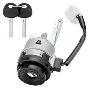 Ignition Lock Cylinder Switch with Keys, Compatible with 2012-2017 Hyundai Accent 1.6L, 2012-2014 Dodge Attitude 1.4L/1.6L, Replaces# 81900-1RJ00
