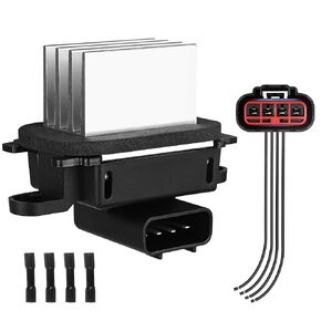 HVAC Blower Motor Resistor Kit, AC Blower Motor Control Module Compatible with 2009-2014 Ford F150, Lobo, Lincoln Mark LT, 2009-2017 Ford Expedition, Lincoln Navigator, Replaces #BL3Z-19E624-A