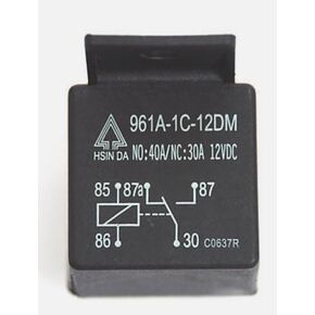 Automotive Auto Car Power Relay 961A-1C-12DM 40A 12V SPDT Coil 12VDC for Hsin Da